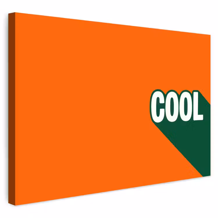 Buiten canvas - Cool - Oranje - Groen — 1