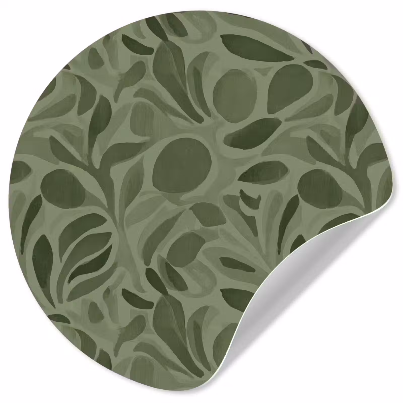 Behangcirkel - Sereen - Bladeren - Groen — 1