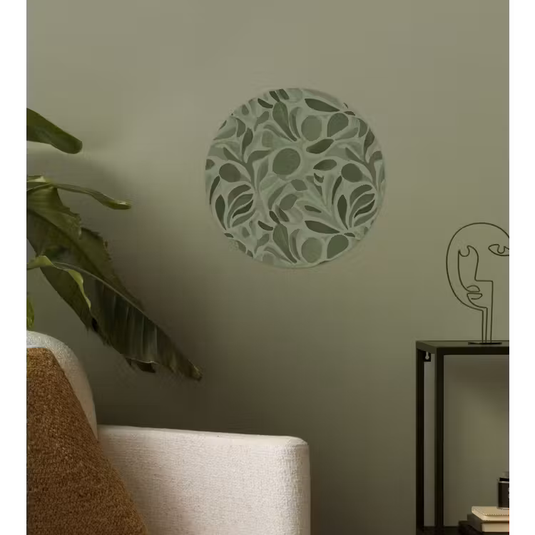 Behangcirkel - Sereen - Bladeren - Groen — 3
