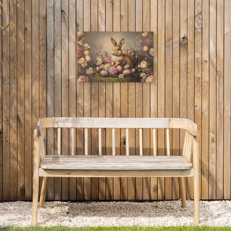 Buiten canvas - Haas - Stilleven - Bloemen — 3