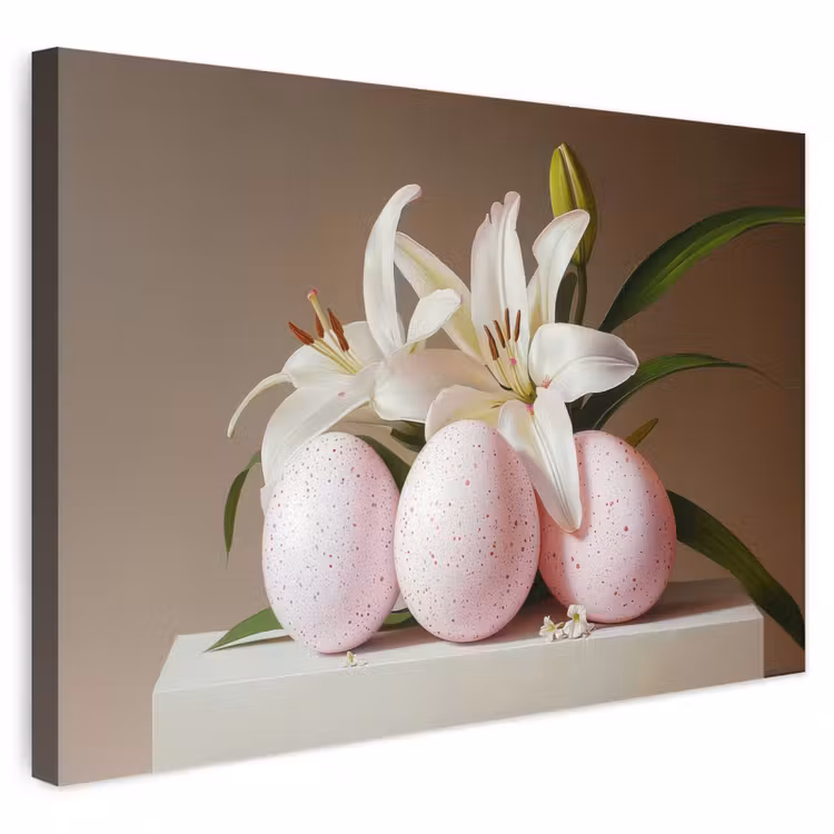 Buiten canvas - Lelies - Eieren - Pasen — 1