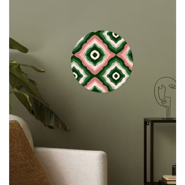 Behangcirkel - Ontwerp - Organisch - Kleurrijk — 3