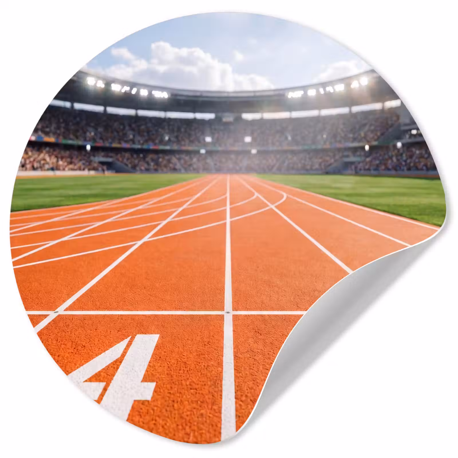 Behangcirkel - Sintelbaan - Stadion - Sport -Oranje — 1