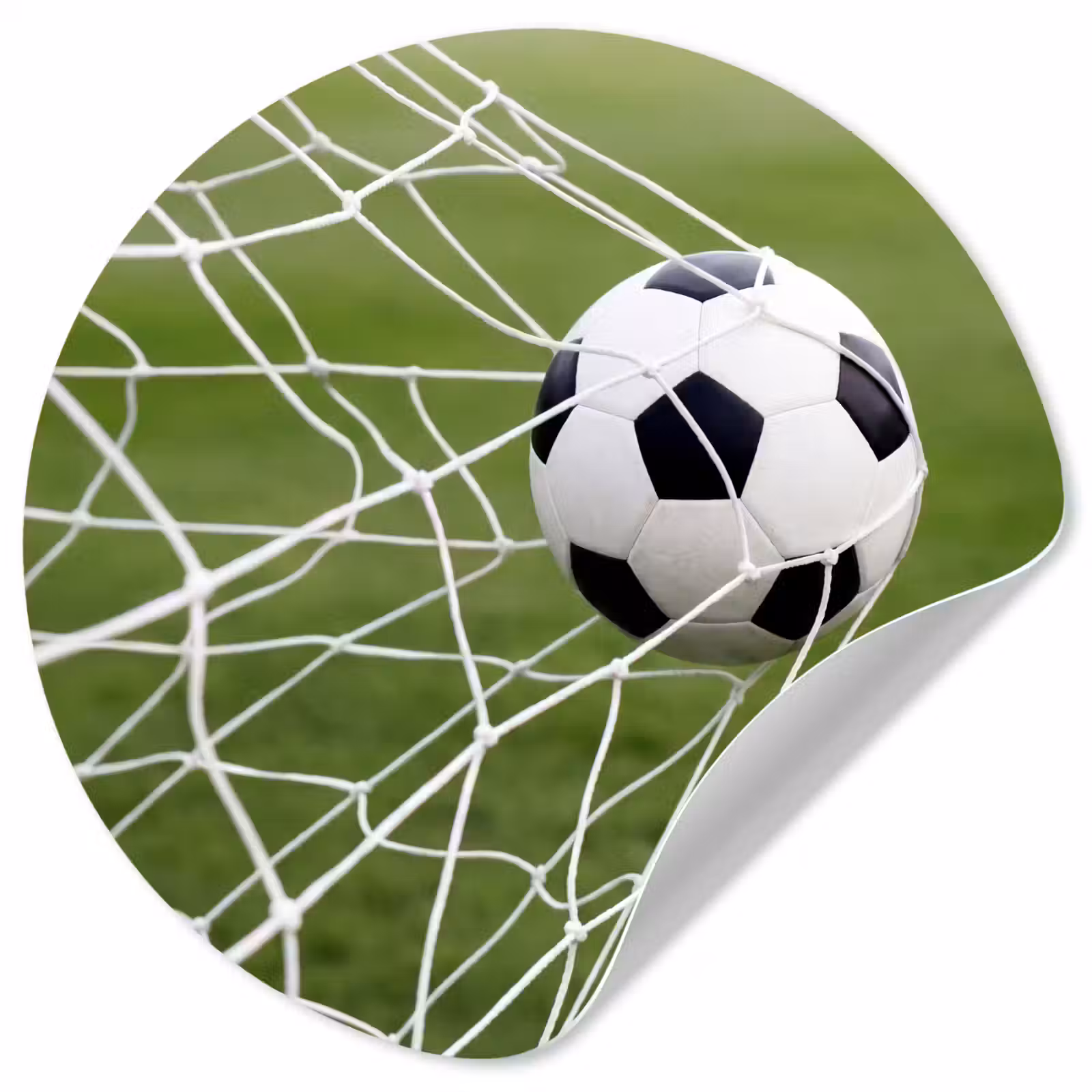 Behangcirkel - Voetbal - Goal - Net - Sport — 1