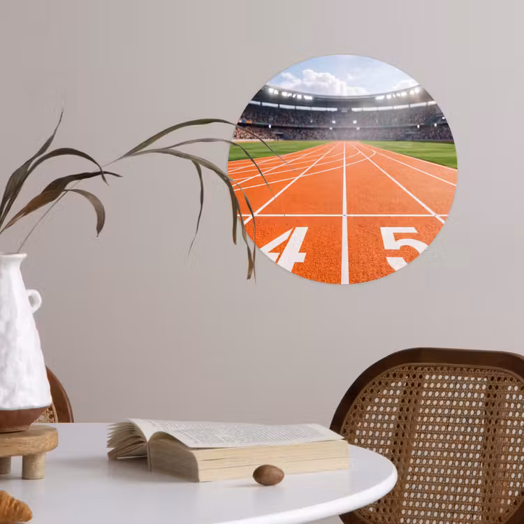 Behangcirkel - Sintelbaan - Stadion - Sport -Oranje — 4