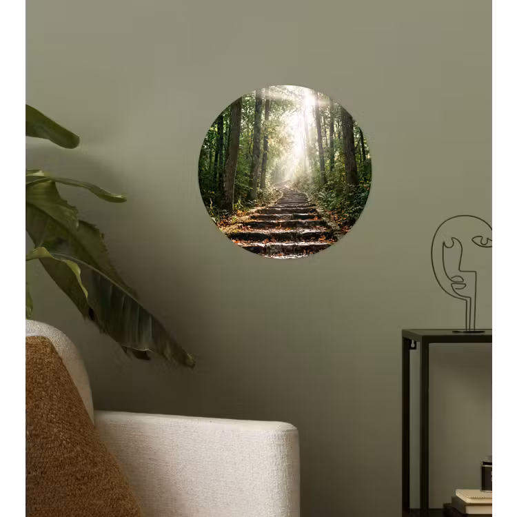 Behangcirkel - Stenen - Trap - Bos - Natuur — 3