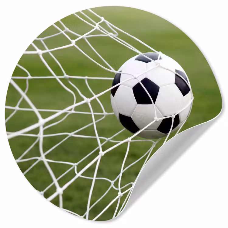 Behangcirkel - Voetbal - Goal - Net - Sport — 1
