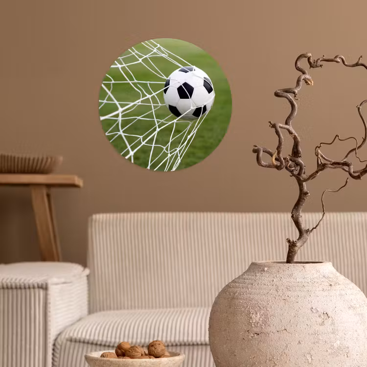 Behangcirkel - Voetbal - Goal - Net - Sport — 2