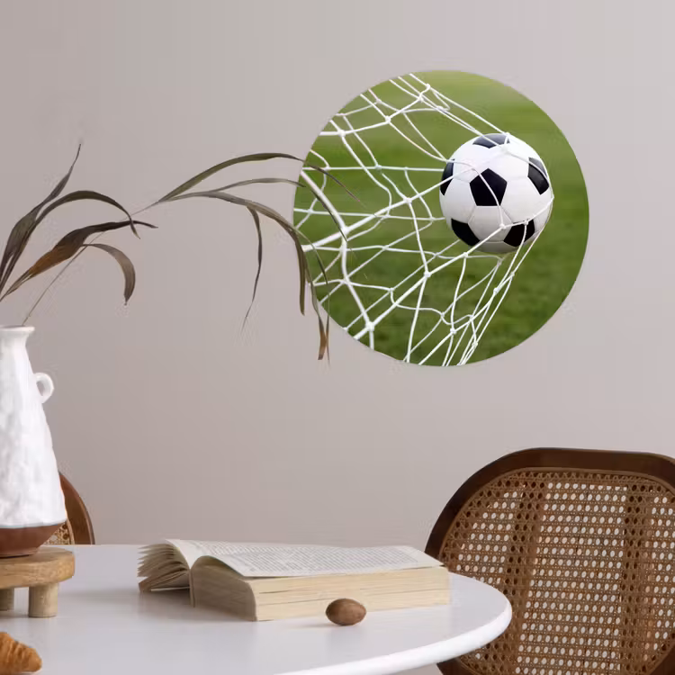 Behangcirkel - Voetbal - Goal - Net - Sport — 4