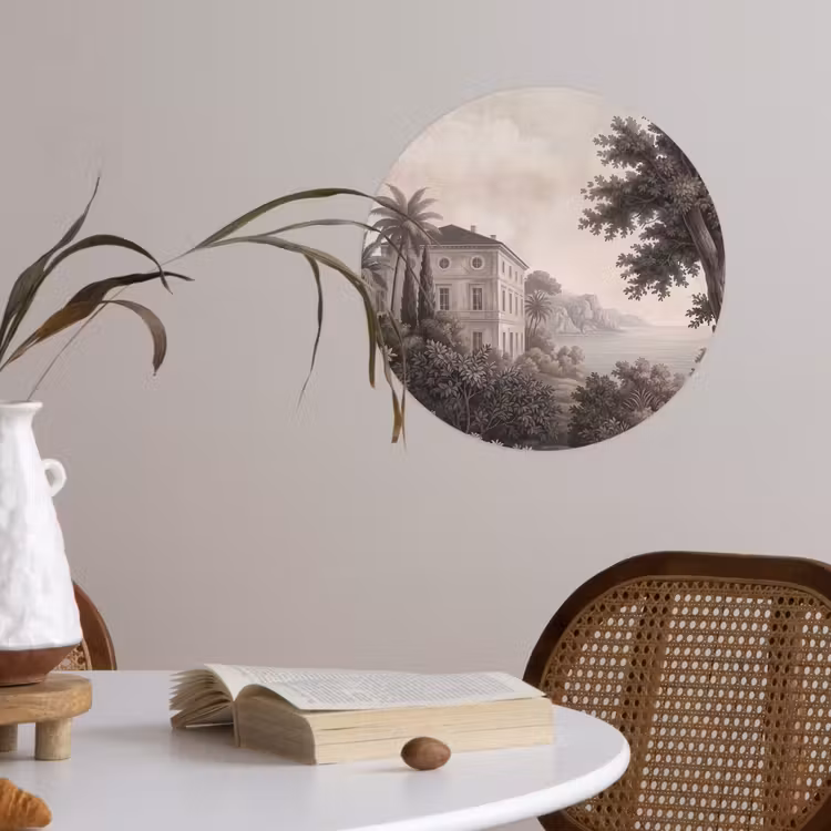 Behangcirkel - Zee - Villa - Beige — 4