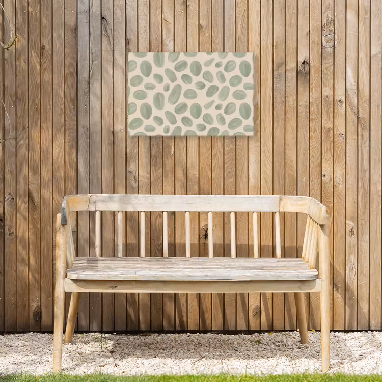 Buiten canvas - Abstract - Patroon - Organisch - Groen - Modern — 3