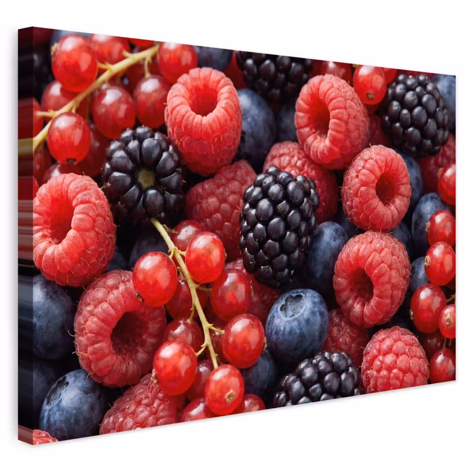 Buiten canvas - Bessen - Mix - Vers - Eten - Kleurrijk — 1
