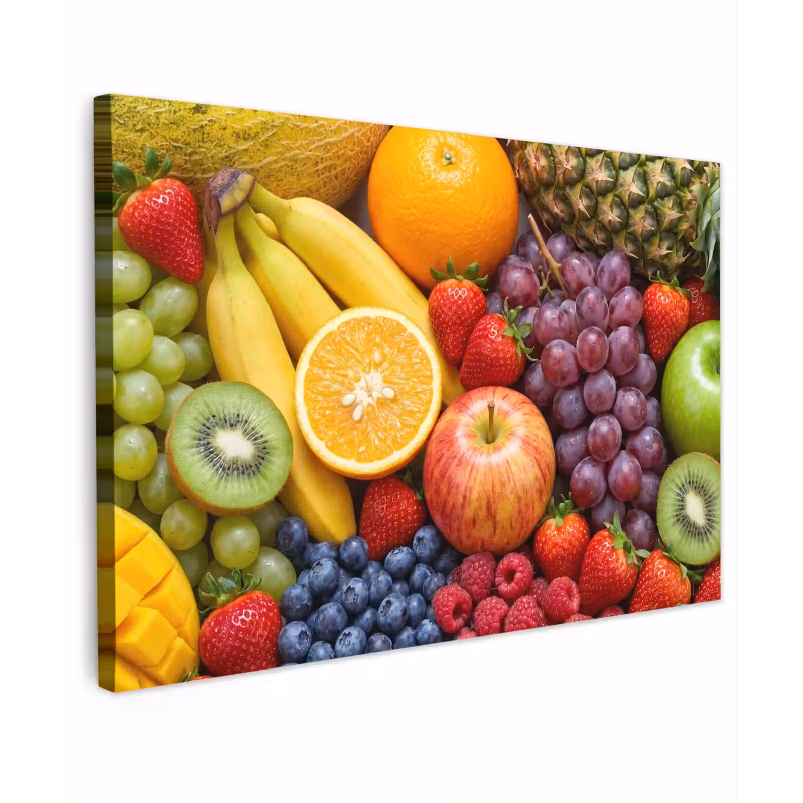 Buiten canvas - Eten - Fruit - Vers - Kleurrijk - Voeding — 1