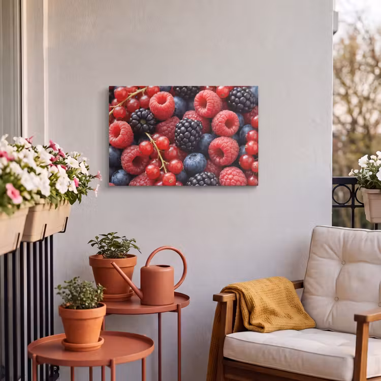 Buiten canvas - Bessen - Mix - Vers - Eten - Kleurrijk — 4