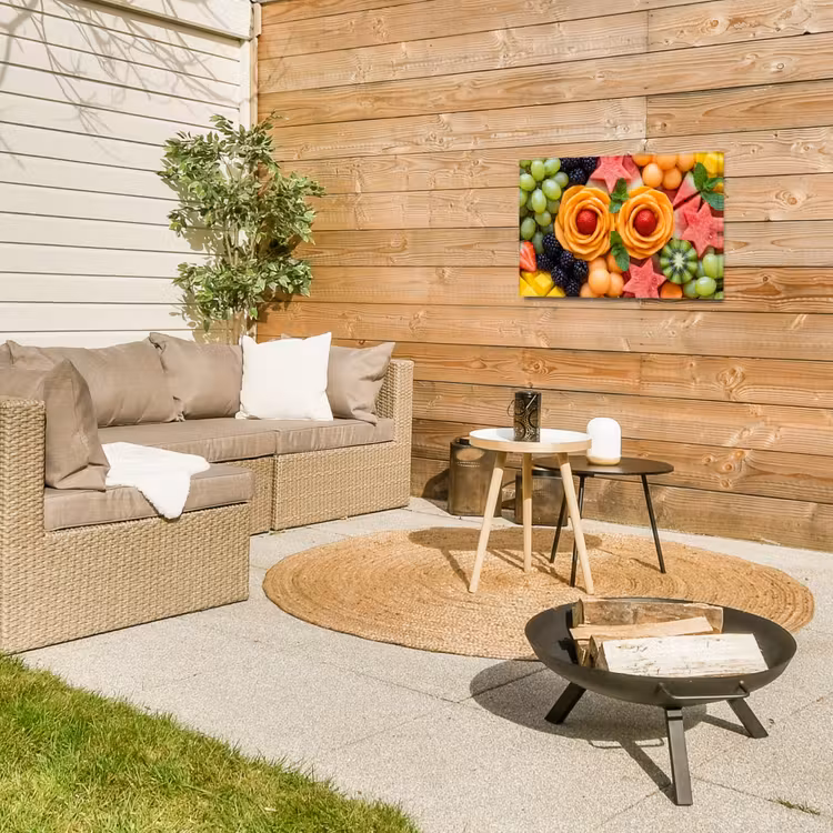 Buiten canvas - Fruit - Variatie - Kleurrijk - Vers - Eten — 5