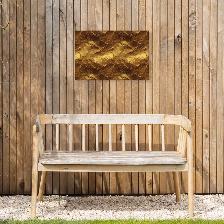 Buiten canvas - Bladgoud - Textuur - Goud — 3