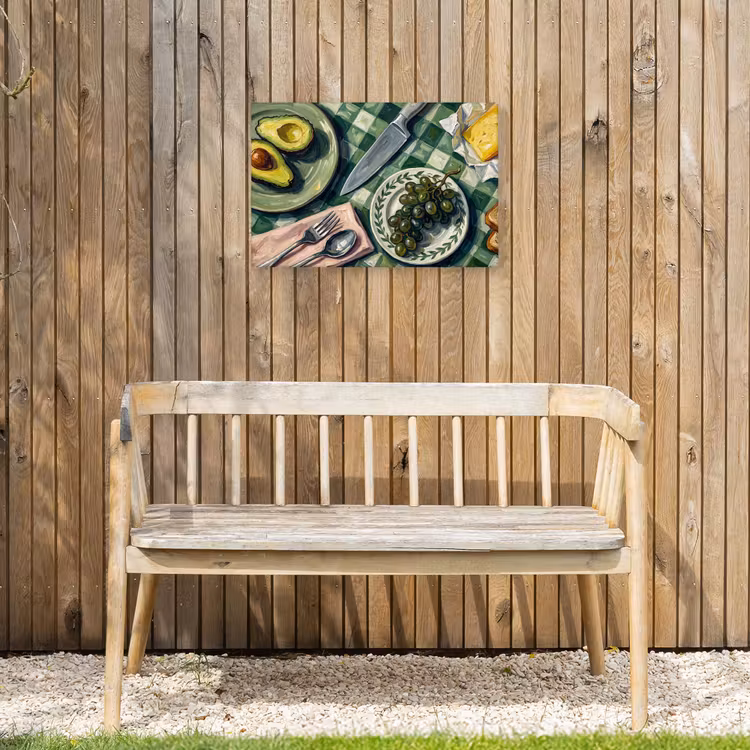 Buiten canvas - Eten - Ontbijt - Tafel - Modern - Groen — 3