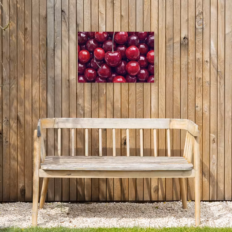 Buiten canvas - Fruit - Kersen - Eten - Modern - Rood — 3
