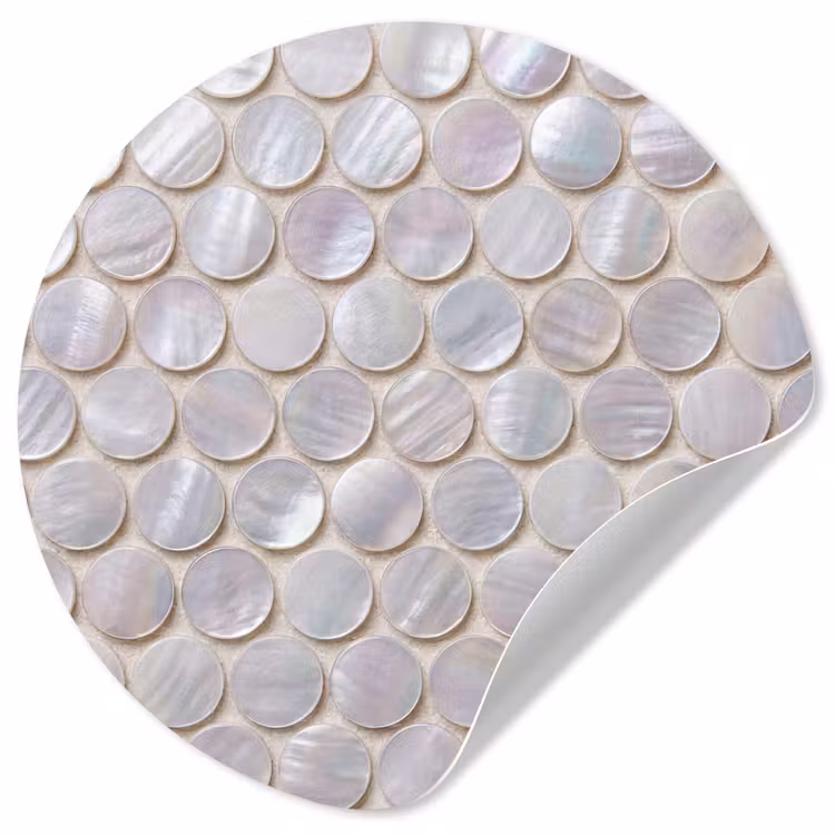 Behangcirkel - Patroon - Cirkels - Abstract - Modern - Wit — 1