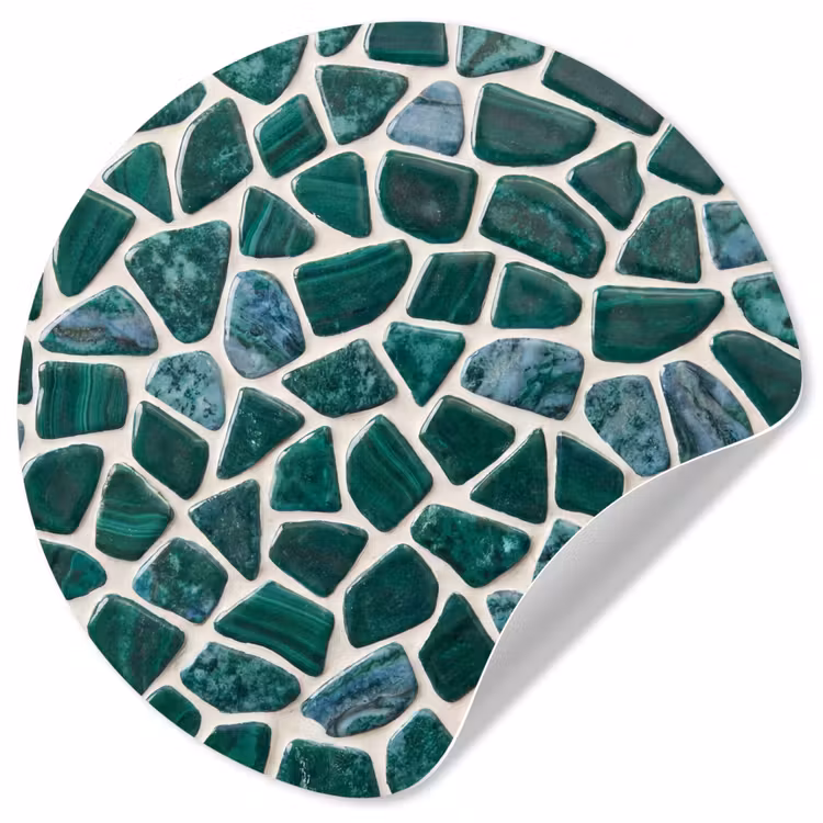 Behangcirkel - Textuur - Steen - Groen - Abstract - Patroon — 1