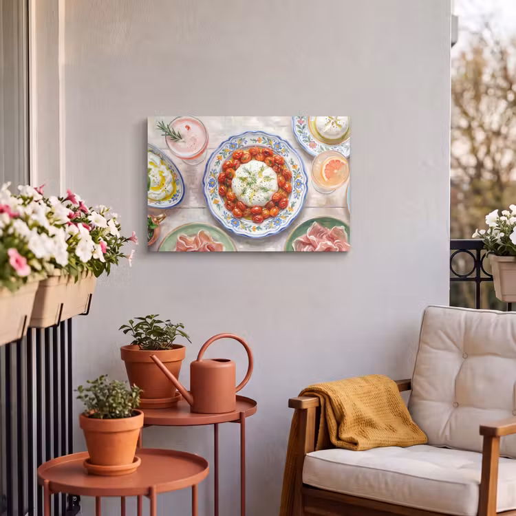 Buiten canvas - Eten - Tafel - Divers - Modern — 4