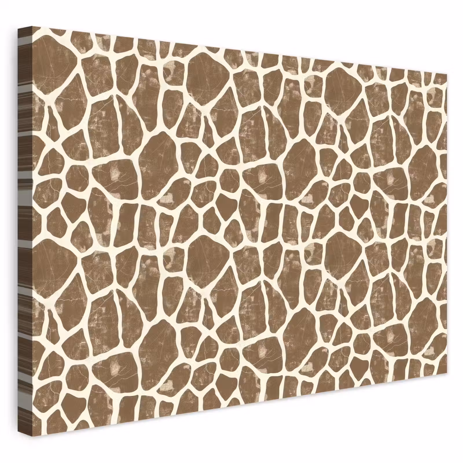 Buiten canvas - Giraf - Klassiek - Bruin — 1