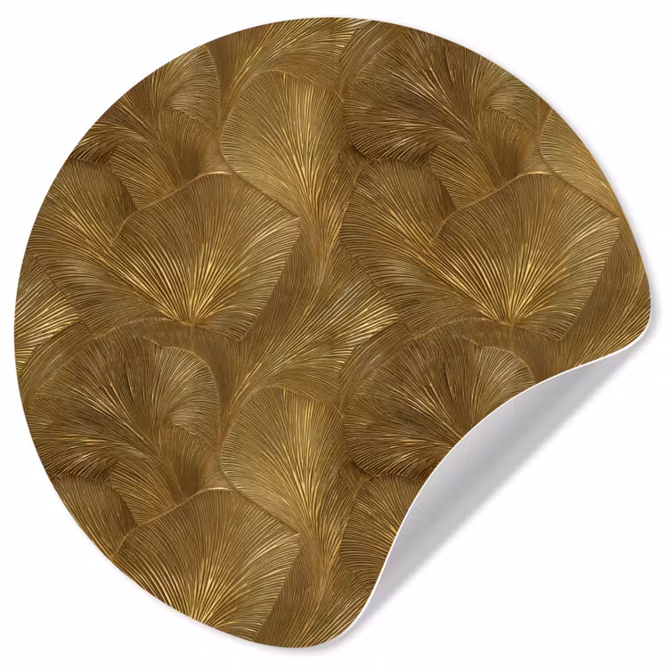 Behangcirkel - Organisch - Lijnen - Goud — 1