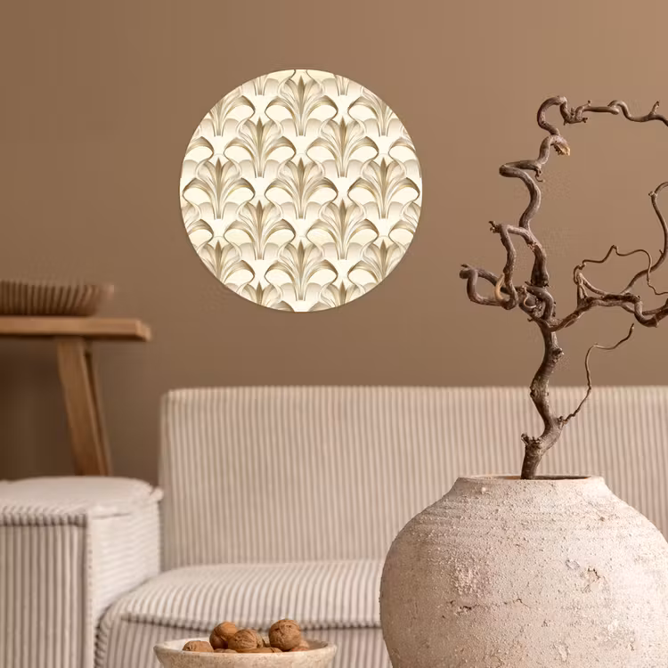 Behangcirkel - Ornament - Barok - Goud — 2