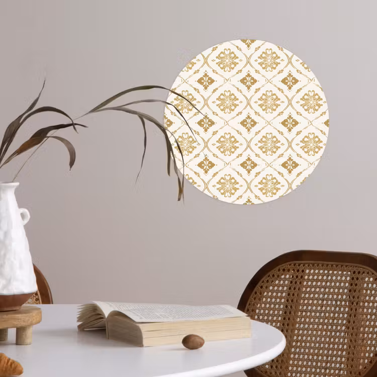 Behangcirkel - Ornament - Klassiek - Goud — 4