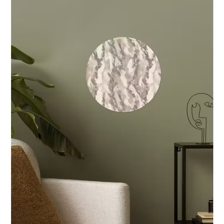 Behangcirkel - Slang - Patroon - Taupe — 3