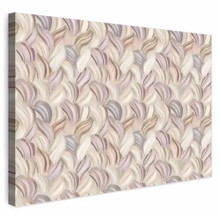 Buiten canvas - Abstract - Golvend - Pastel — 1