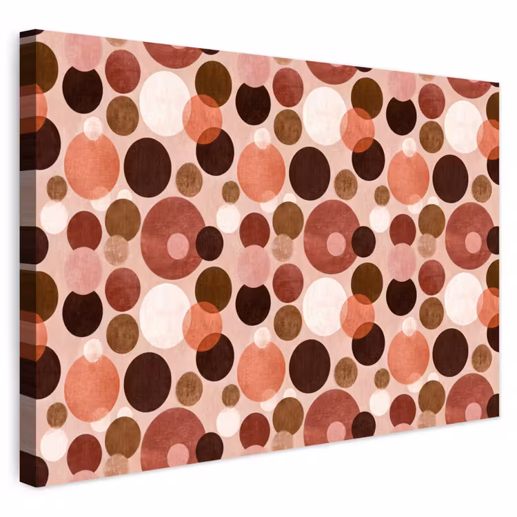 Buiten canvas - Cirkels - Modern - Kleurrijk — 1