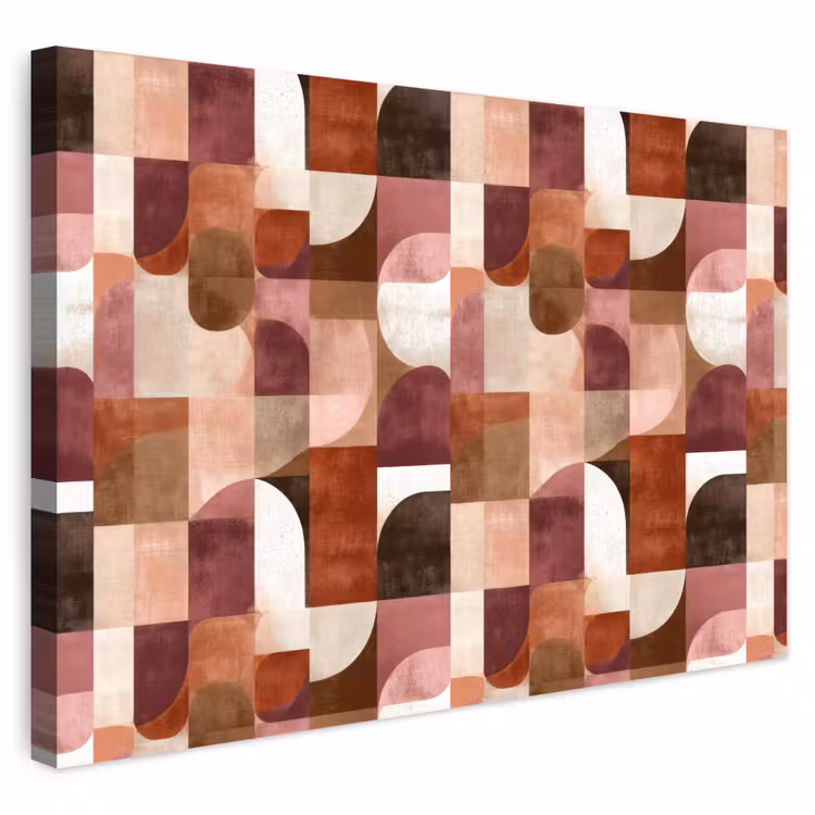 Buiten canvas - Geometrie - Modern - Retro — 1