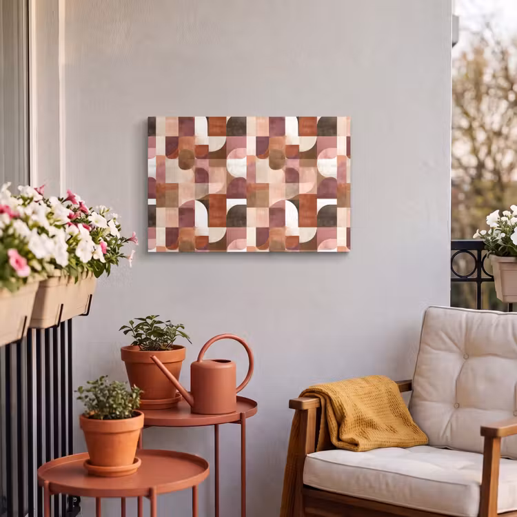 Buiten canvas - Geometrie - Modern - Retro — 4
