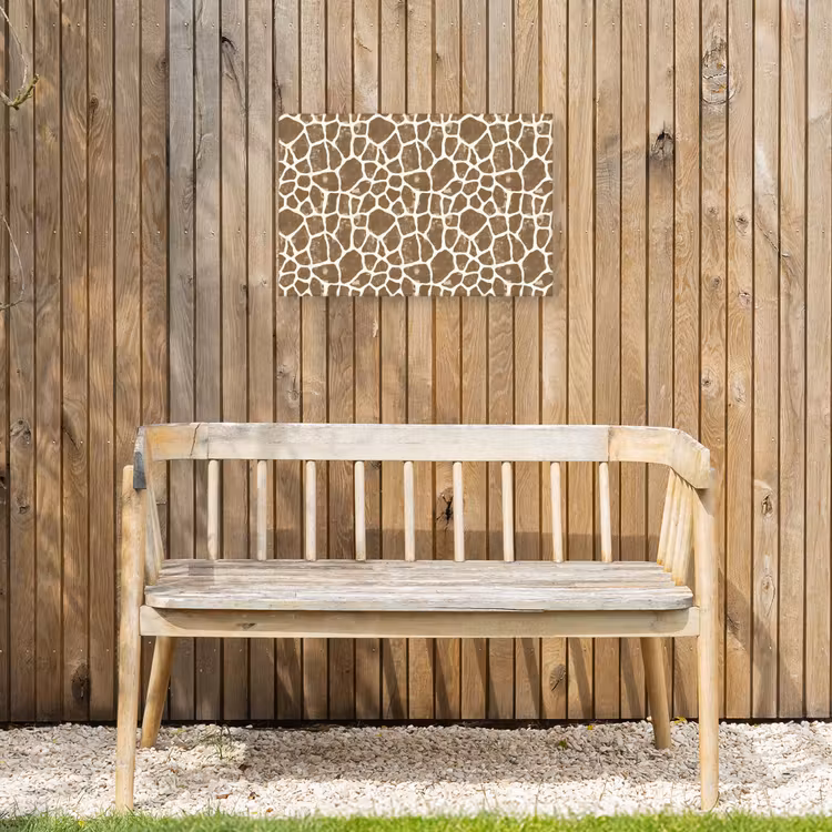 Buiten canvas - Giraf - Klassiek - Bruin — 3