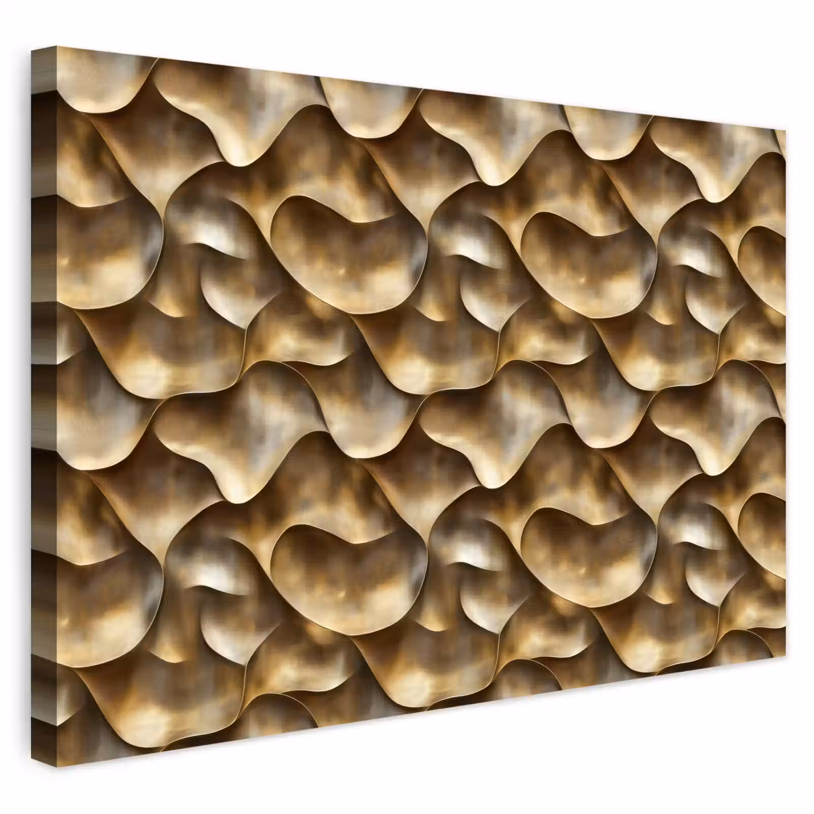 Buiten canvas - Abstract - Antiek - Goud — 1