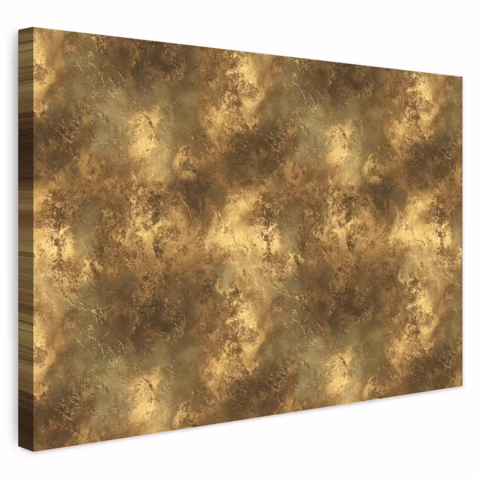 Buiten canvas - Antiek - Metaallook - Goud — 1