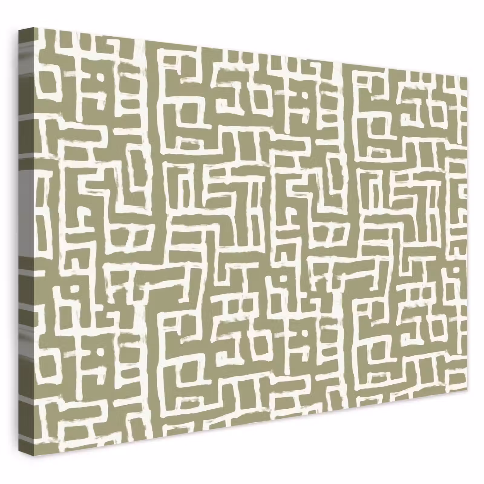 Buiten canvas - Grafisch - Patroon - Groen — 1