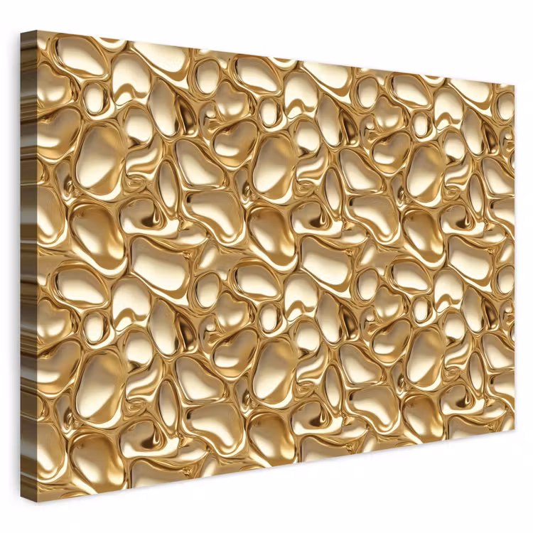 Buiten canvas - Abstract - Modern - Goud — 1