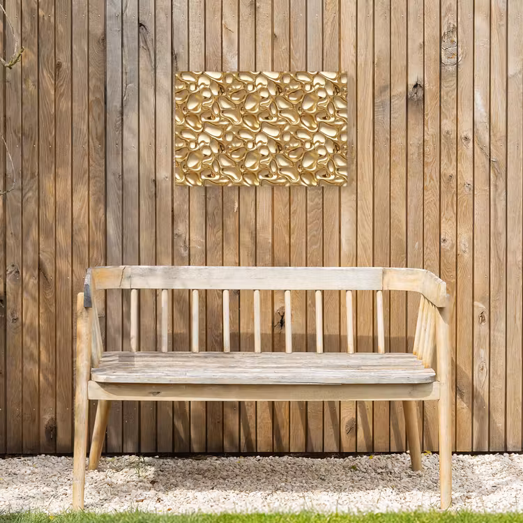 Buiten canvas - Abstract - Modern - Goud — 3