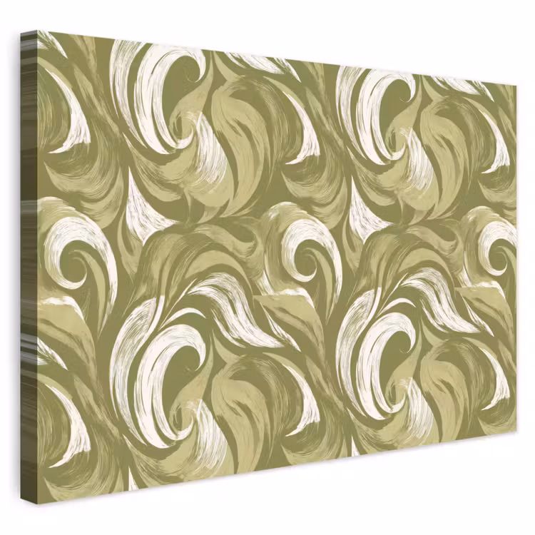 Buiten canvas - Abstract - Textuur - Groen — 1