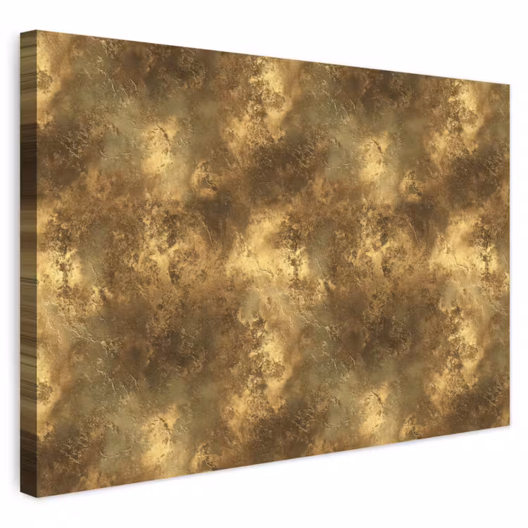 Buiten canvas - Antiek - Metaallook - Goud — 1