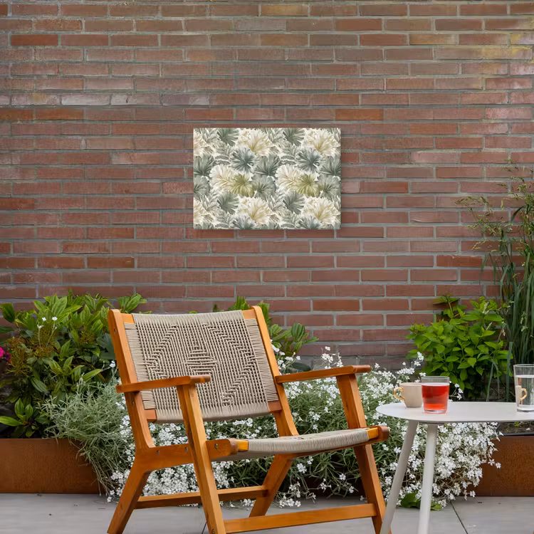 Buiten canvas - Bladeren - Botanisch - Groen — 2
