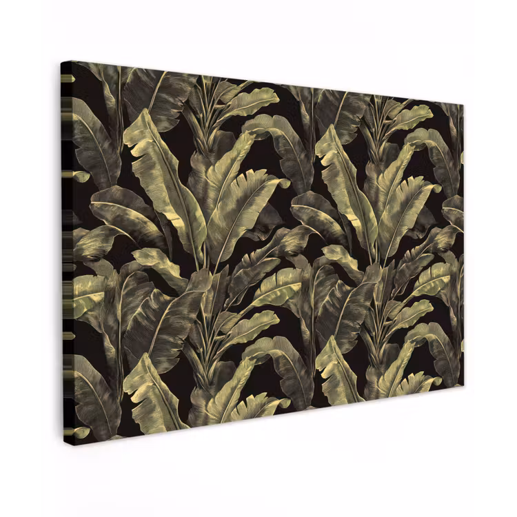 Buiten canvas - Botanisch - Bladeren - Groen — 1