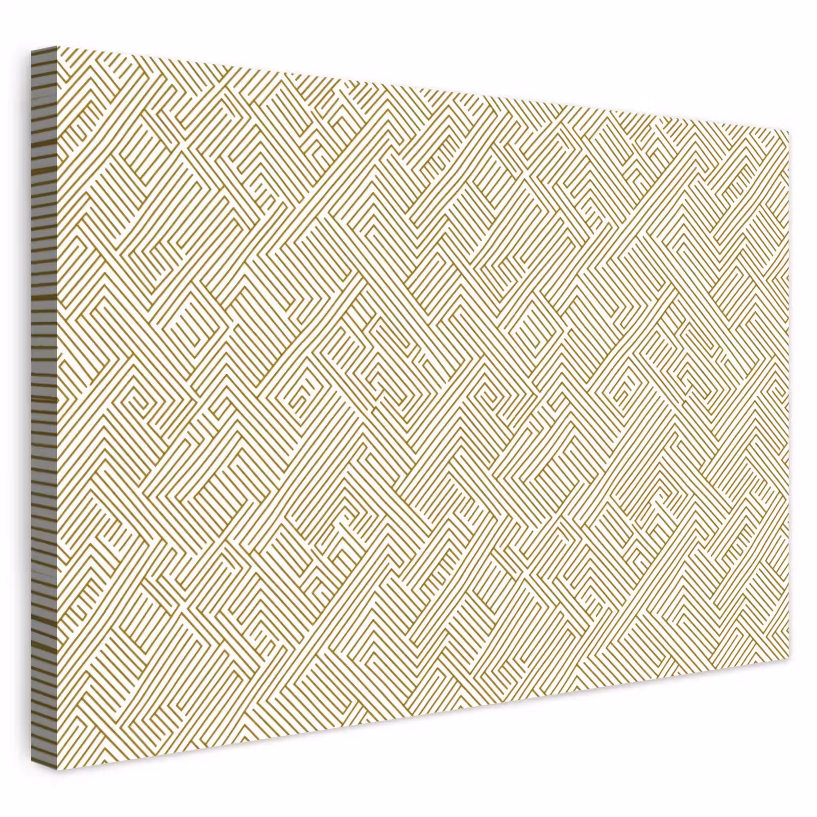 Buiten canvas - Geometrisch - Lijnen - Groen — 1