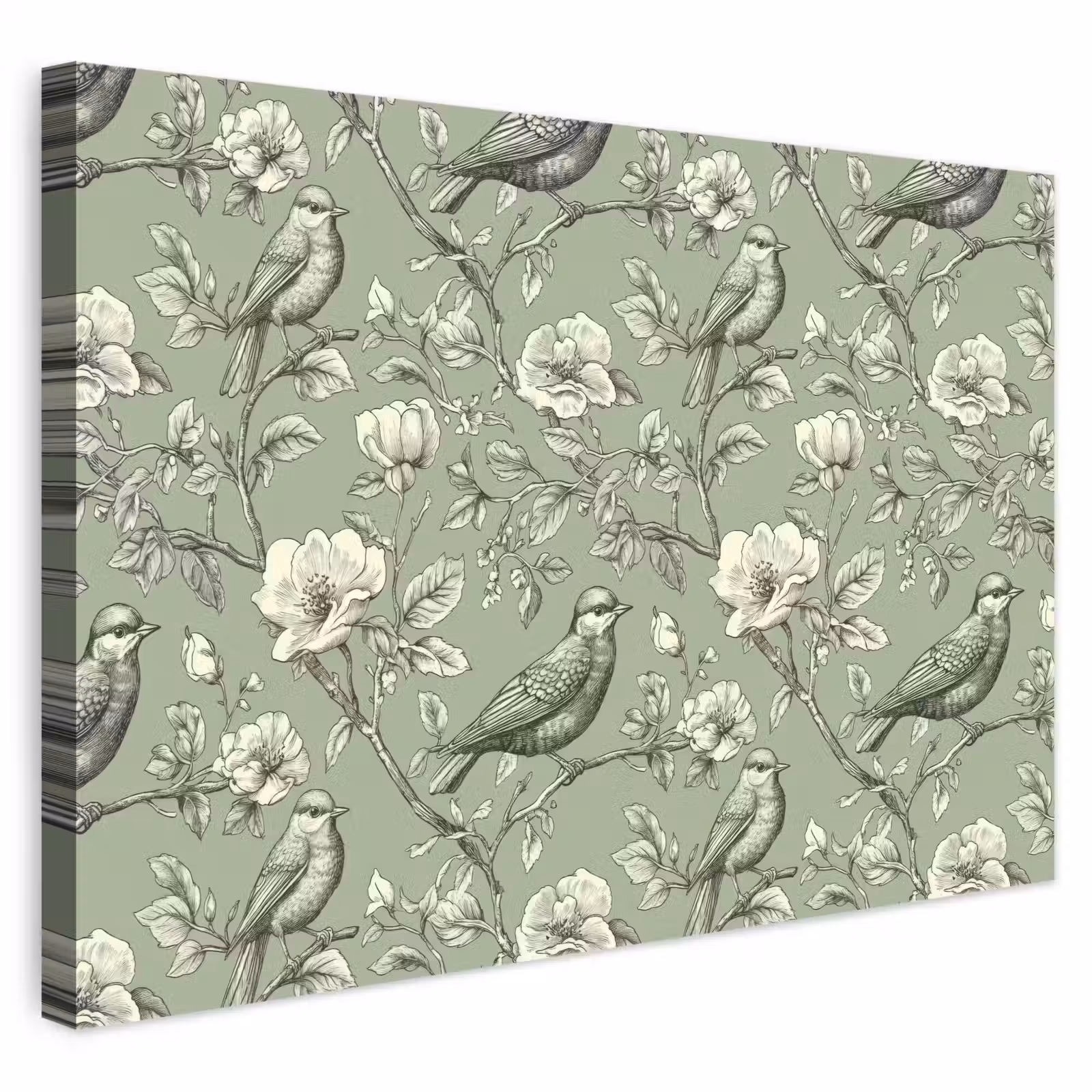 Buiten canvas - Klassiek - Botanisch - Groen — 1