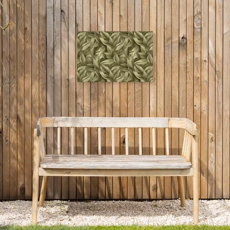 Buiten canvas - Bladeren - Modern - Groen — 3