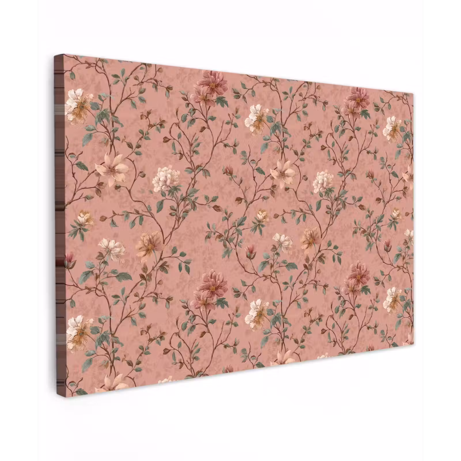 Buiten canvas - Botanisch - Bloemen - Roze — 1