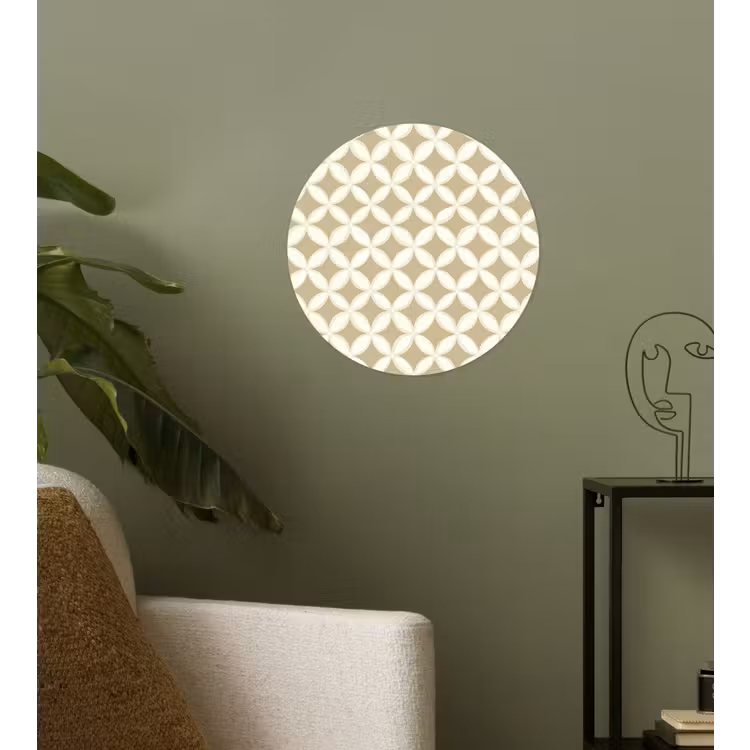 Behangcirkel - Symmetrisch - Motief - Beige — 3