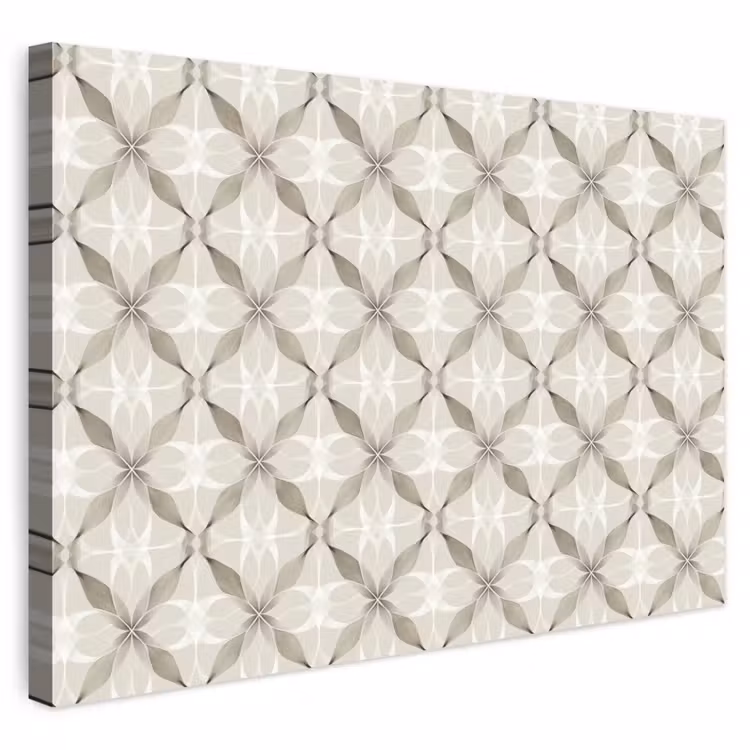 Buiten canvas - Grafisch - Patroon - Grijs — 1